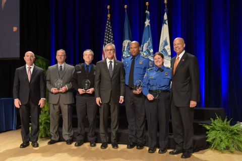 The Secretary's Valor Award 2015 - Louis Armstrong New Orleans International Airport Concourse-B Security Screening Team