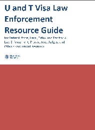 U and T Visa Law Enforcement Resource Guide