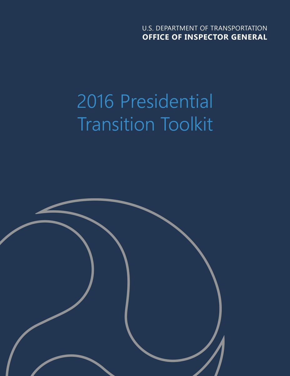 2016 Presidential Transition Toolkit