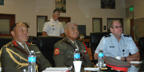 Top Tongan military official visits Carson City, Nevada National Guard & Emergency Management staff