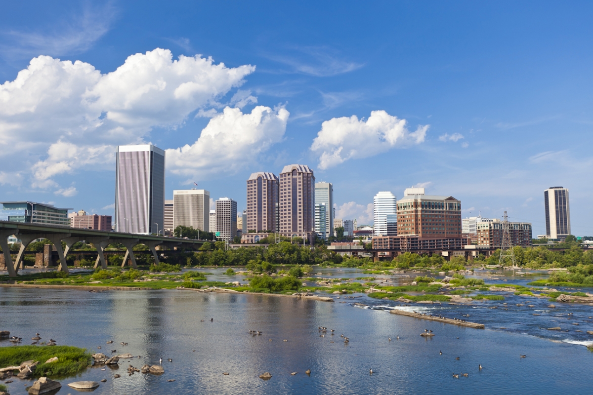 Richmond skyline