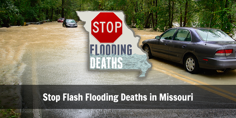 Image of cars in flooded road