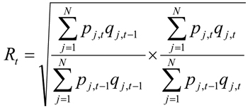 (8) So on and so forth until Equation (6) is computed for all time periods t