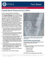 Cover photo for the document: Coastal Barrier Resources Act (CBRA) Fact Sheet