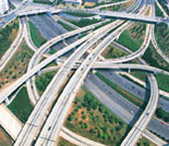 Photo: Asphalt and concrete roads