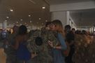 Members of the 271st HRC Casualty Liaison Team were welcomed back to the island by 1st Mission Support Leadership  and their families after their deployment to Afghanistan on November 4.