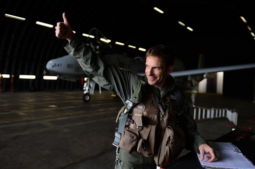 "Since we've been here, the world has changed, and the Air Force has changed with it. Today marks the day when we move forward. The people and aircraft are moving on to other units where they will continue to serve in today's theater of operations," Lt. Col. Clinton Eichelberger, the 81st FS commander
 