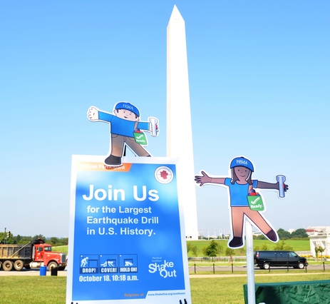 fema flat stanley and stella at washington monument