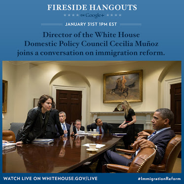 On January 31 at 1:00 p.m. ET: Cecilia Munñoz, Director of the White House Domestic Policy Council joins...
