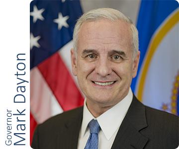 Click here to learn more about Governor Mark Dayton