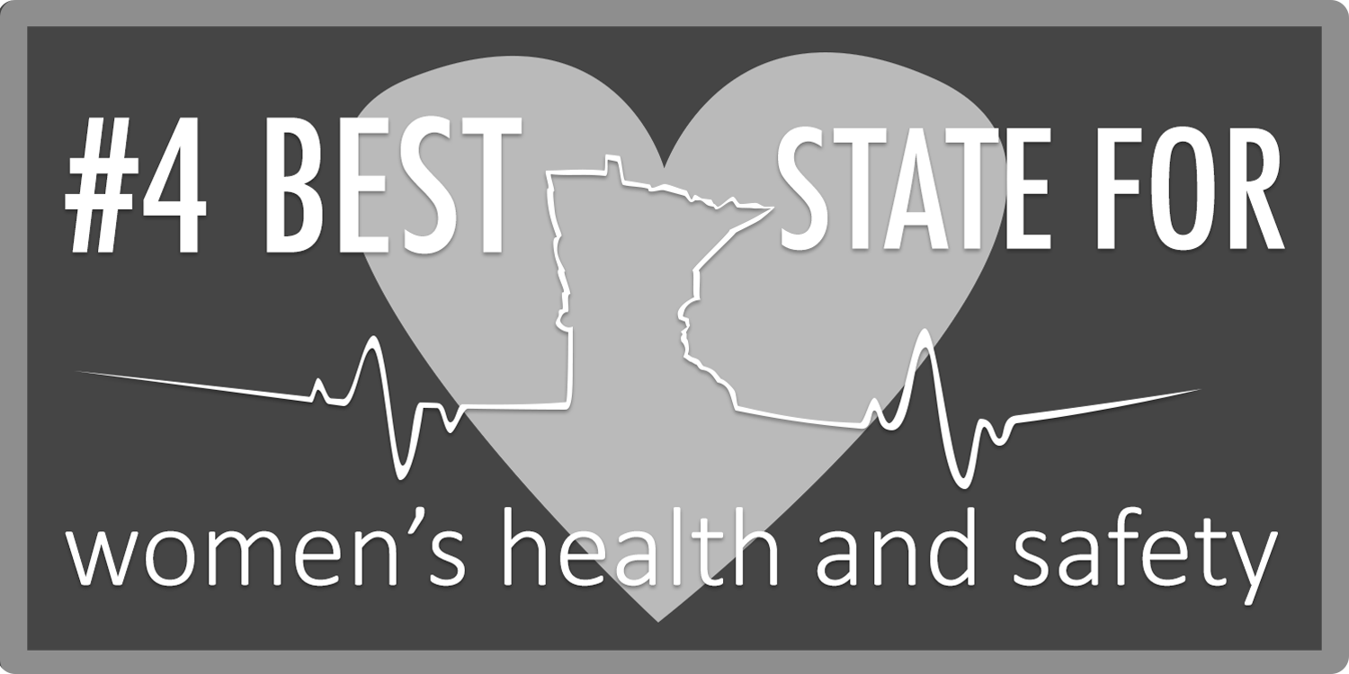 Graphic: Minnesota is the fourth best state for women's health and safety;