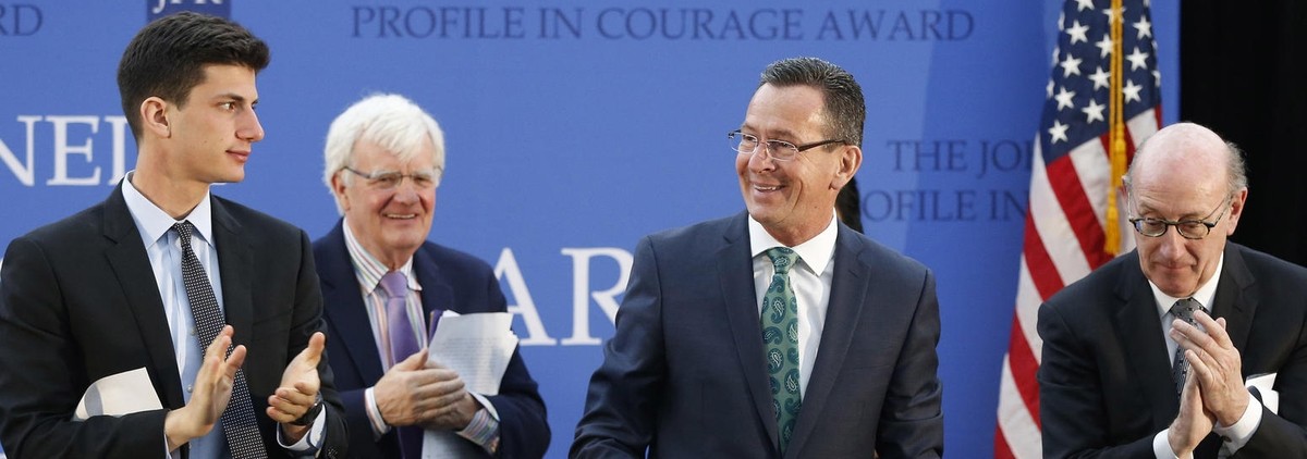 Gov. Malloy Honored with the 2016 John F. Kennedy Profile in Courage Award