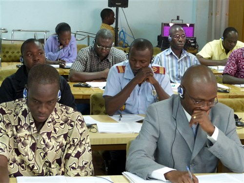 Representatives from civil authorities and the National Armed Forces of Burkina Faso met with representatives from the Center for Disaster and Humanitarian Assistance Medicine (CDHAM) and U.S. Africa Command's Disaster Preparedness Program in Ouagadougou, 13-17 January 2014 to conduct a four-day facilitated discussion focused on the review and validation of a National Pandemic Influenza Preparedness and Response Plan and a Military Support to Civil Authorities (MSCA) Plan for all-hazards to guide disaster response operations. 