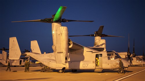 U.S. Marines and sailors assigned to Special Purpose Marine Air-Ground Task Force Crisis Response Africa (SPMAGTF-CR-AF) arrived in Monrovia, Liberia, andare ready to provide support to Operation United Assistance, Oct. 9, 2014.
