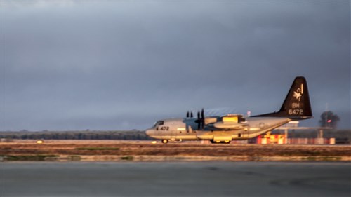 U.S. Marines and sailors assigned to Special Purpose Marine Air-Ground Task Force Crisis Response Africa (SPMAGTF-CR-AF) arrived in Monrovia, Liberia, andare ready to provide support to Operation United Assistance, Oct. 9, 2014.
