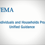 Video cover photo: Individuals and Households Program Unified Guidance (IHPUG)