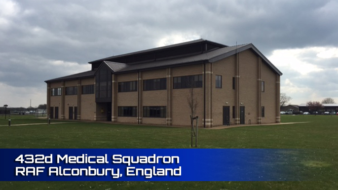 RAF Alconbury Clinic Screenshot