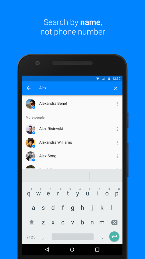    Messenger- screenshot  