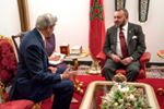 'U.S. Secretary of State John Kerry met with Moroccan King Mohammed VI before their bilateral meeting amidst #COP22 in Marrakech, #Morocco, on November 16, 2016.'