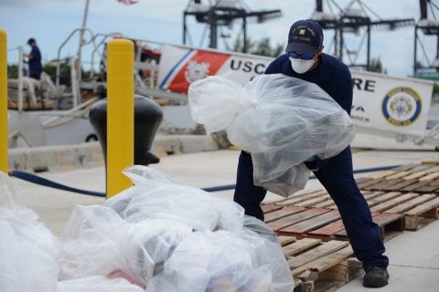 Coast Guard Cutter Crew Legare Seizes Large Amount of Cocaine