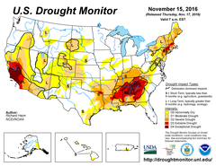 Sample of U.S. Drought Monitor