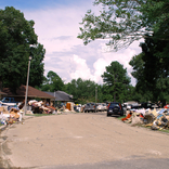 <p>Residents in the Baton Rouge area discard anything that was submerged in flood waters to begin the recovery process. (Photo by Laura Guzman/FEMA)</p>