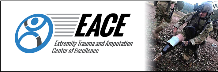 Graphic Banner Extremity Trauma Amputation Center of Excellence