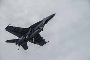 An F/A-18E Super Hornet from the 