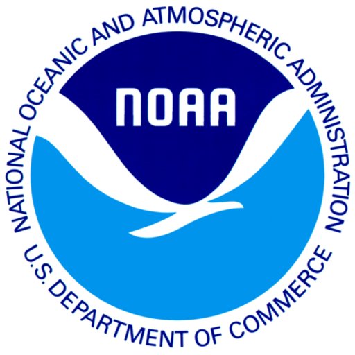 NOAA National Oceanic and Atmospheric Administration logo -  U.S. Department of Commerce