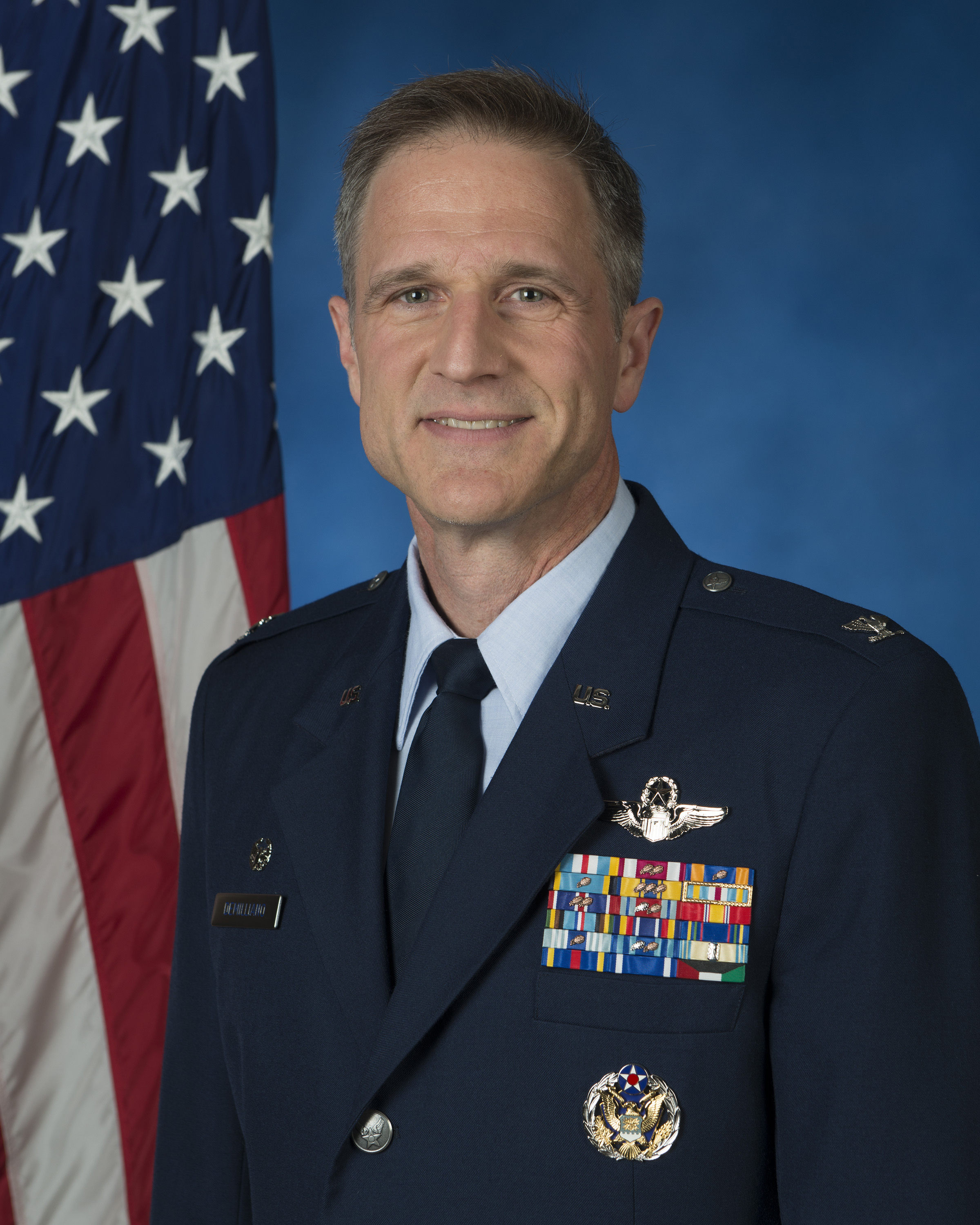 Col. Steven J. deMilliano, commander of the 176th Wing