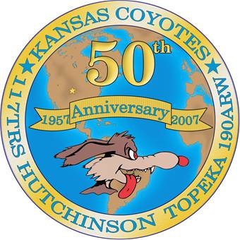 190th ARW's 50th Anniversary Logo