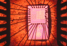 Take a short tour under the hood of a newly miniaturized electronic component, a circulator, which could add technology-advancing finesse to the way radiofrequency signals travel within chips. Click on the image below for a high-resolution version.