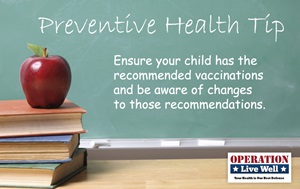 Preventive Health Tip for Back to School