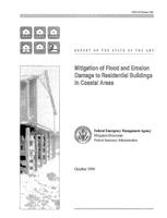 Cover photo for the document: FEMA 257, Mitigation of Flood and Erosion Damage to Residential Buildings in Coastal Areas (1994)