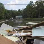 <p>Business and home owners clean debris from their flood damaged properties in French Settlement, La on Monday, August 22, 2016. (Photo by J.T. Blatty/FEMA)</p>