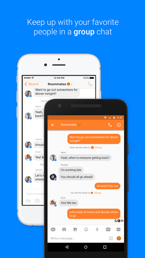    Messenger- screenshot  