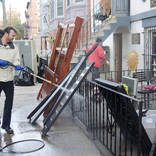 Image cover photo: Power Washing Items Damaged by Hurricane Sandy