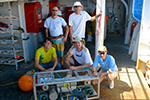 NOAA Pacific Islands Fisheries Science Center scientists and Christopher Lindsay