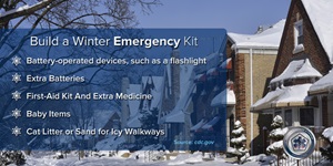 Winter Emergency Kit Infographic