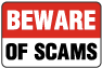 Beware Of Scams Logo