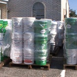 United Methodist Church volunteers help disaster survivors by handing out flood buckets and health kits. They are one of many non-profit organizations helping survivors of Hurricane Isaac.