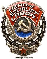 Hero of Socialist Labor medal parody