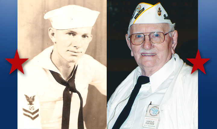 Harold Mainer, now 95, was stationed on the USS Helena when Pearl Harbor was attacked. The Arkansas native was only 20 years old at the time and had joined the Navy a year before. He served in the Navy throughout the war and was honorably discharged Jan. 17, 1947. (Photos courtesy of the Mainer family)