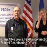 Federal Coordinating Officer Albie Lewis gives this week's key message on responding to determination letters.