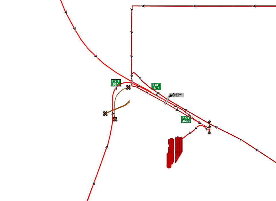 Apogee Stadium Game-Day Red Parking Route