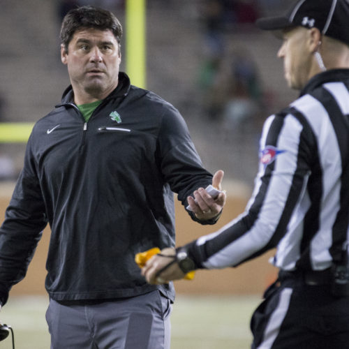 From laughing stock to bowl bound; the Mean Green can thank Seth Littrell for their surprising turnaround