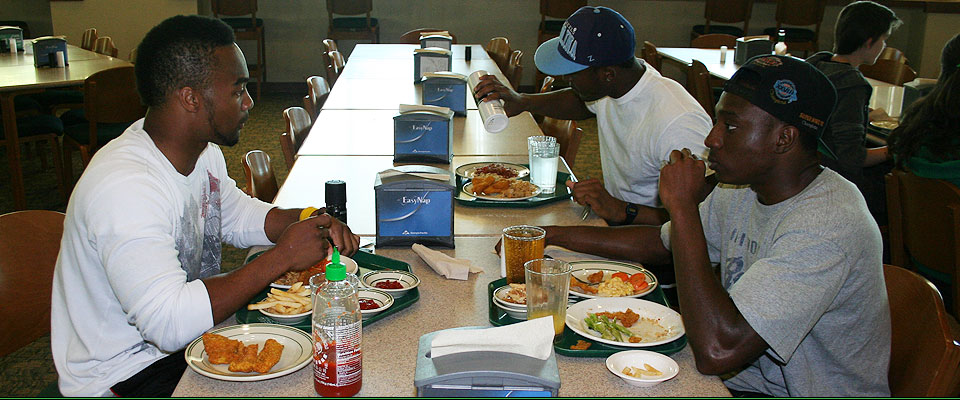 Champs Cafeteria at the Mean Green Village