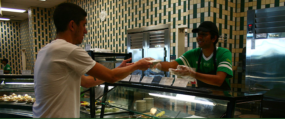 Champs Cafeteria at the Mean Green Village