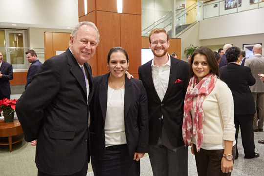 Louis A. Bedford, Jr. Mentorship Program Reception, December 3, 2015