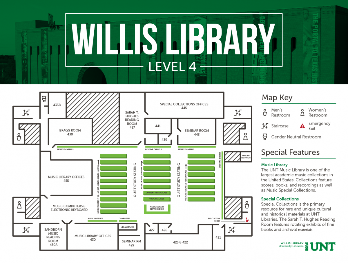 Willis 4th Floor Map
